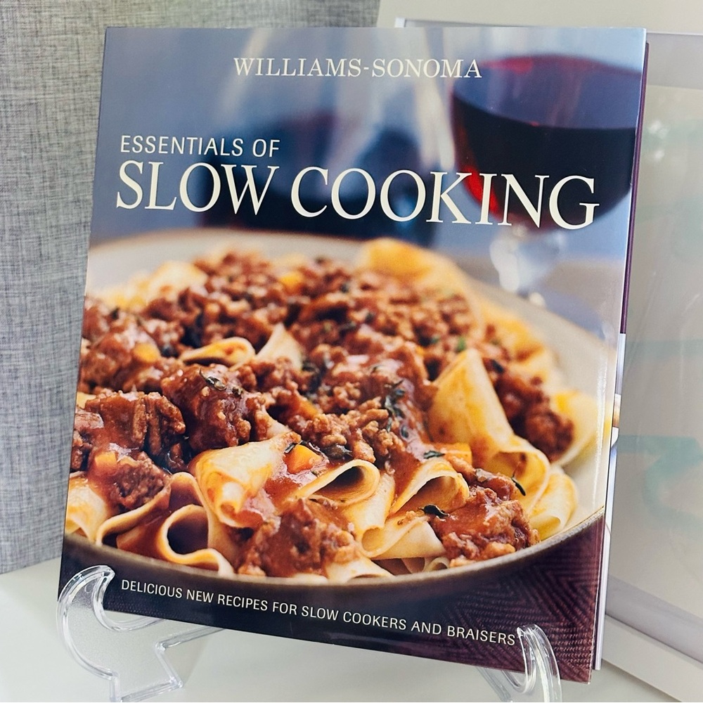 Williams-Sonoma Essentials of Slow Cooking Hardcover Cookbook Recipe Book